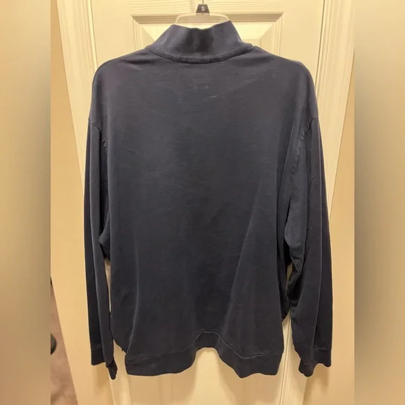 Polo Ralph Lauren Golf navy quarter zip men’s size XL - Picture 8 of 9